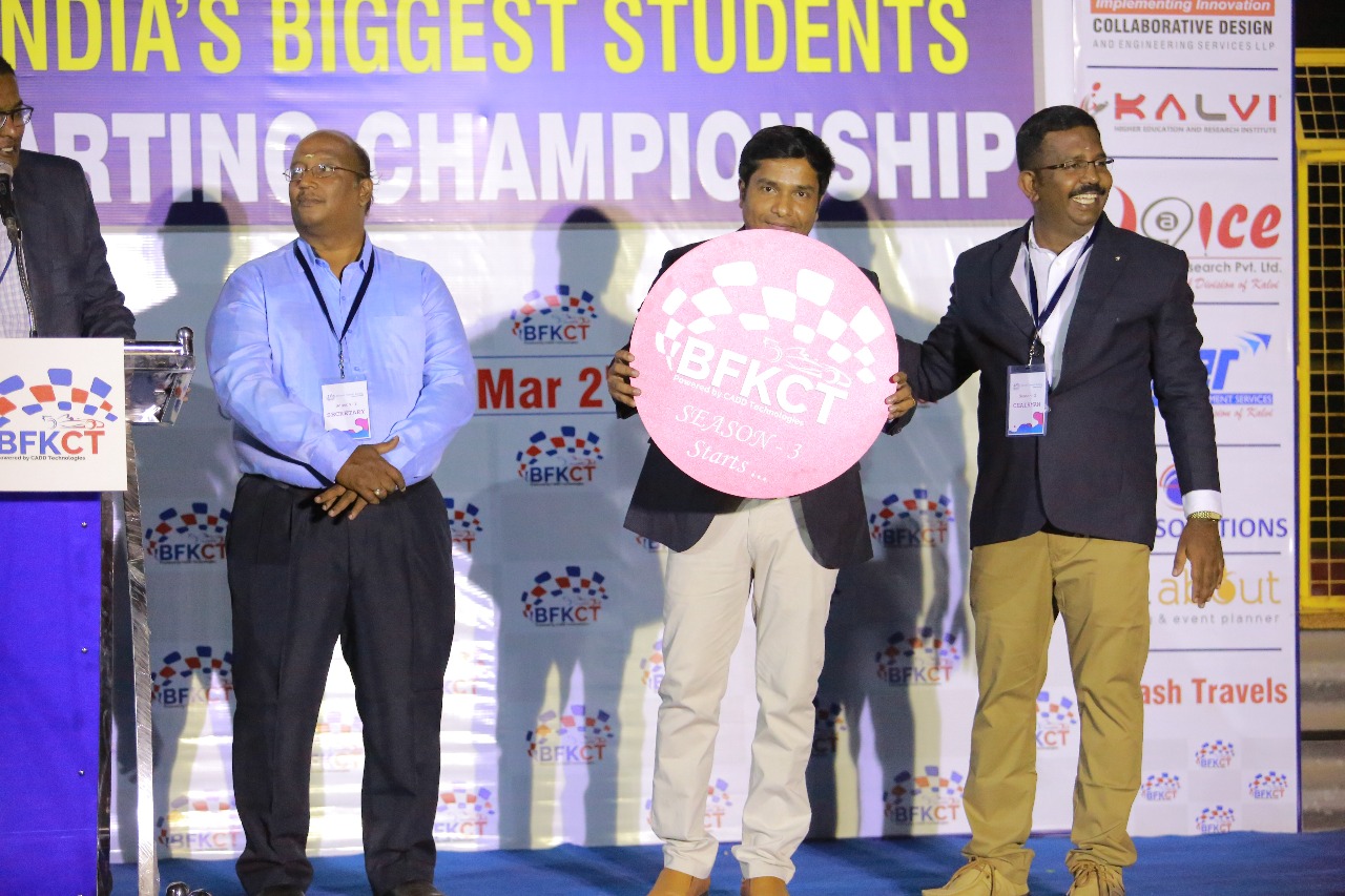 India's biggest students' Karting Championship powered by our CADD Technologies
